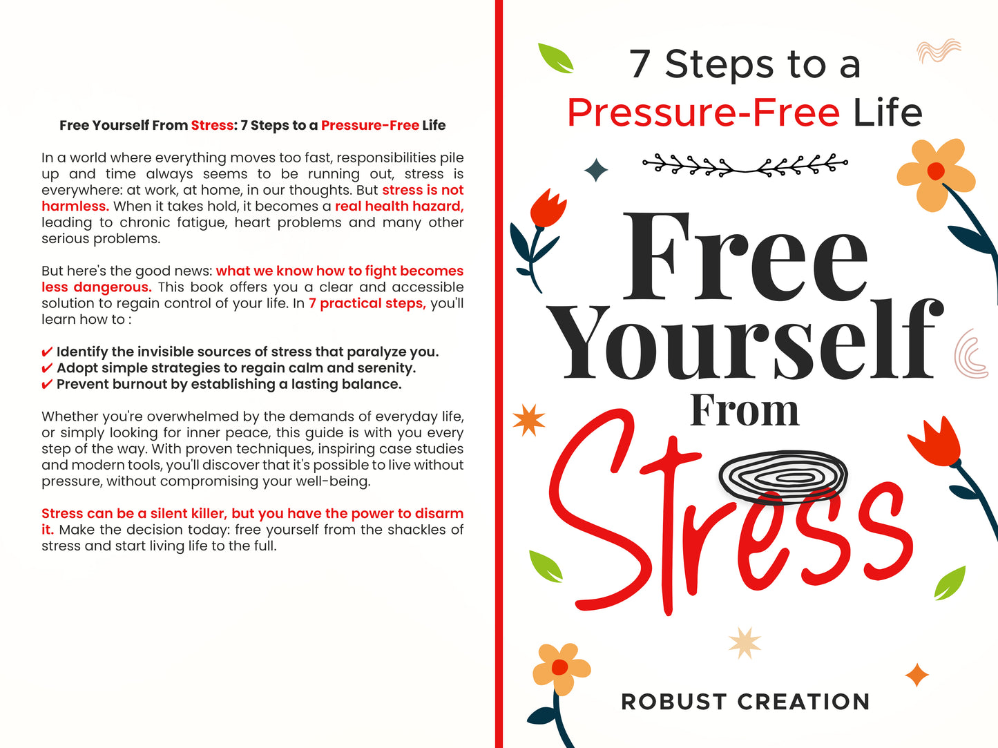 (English) Free yourself from stress : 7 Steps to a Pressure-Free Life